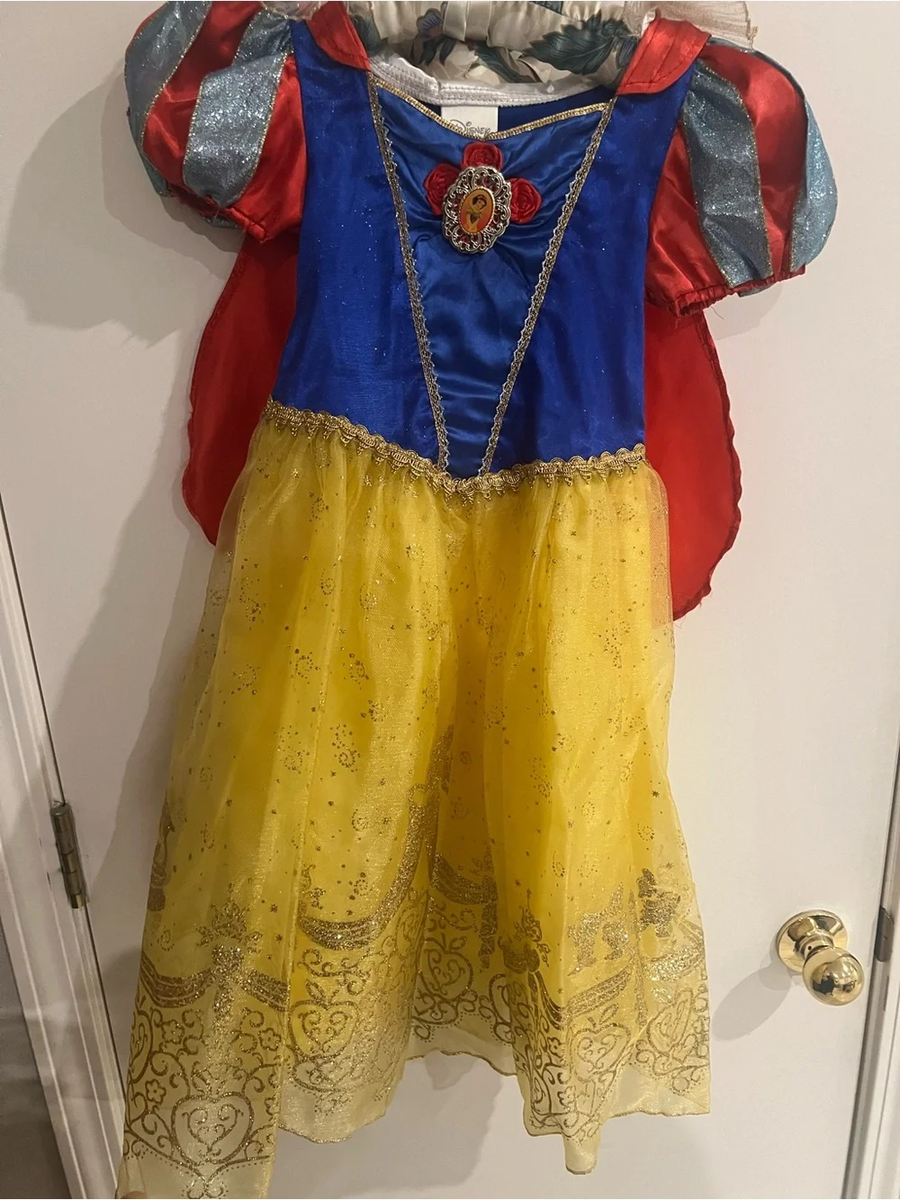 Disney Snow White Costume Dress - Blue, Red & Yellow